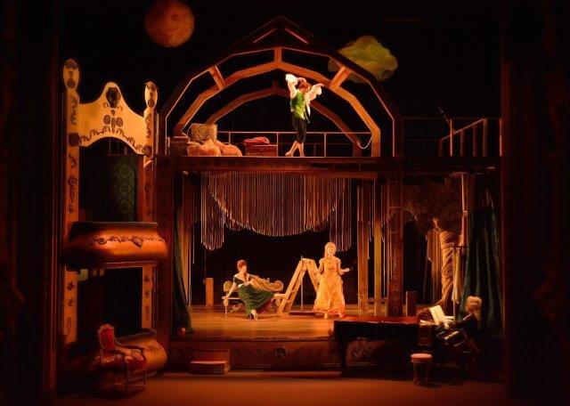 La scène du Théâtre royal du Parc pour la Flûte enchantée