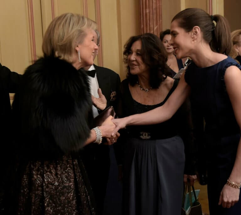 La Princesse Astrid de Belgique, la princesse Charlotte Casiraghi et Albina du Boisrouvray
