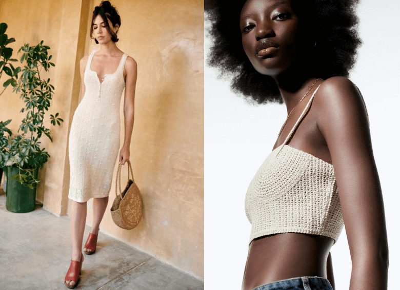 Le crochet, tendance mode de la saison printemps-été 2022