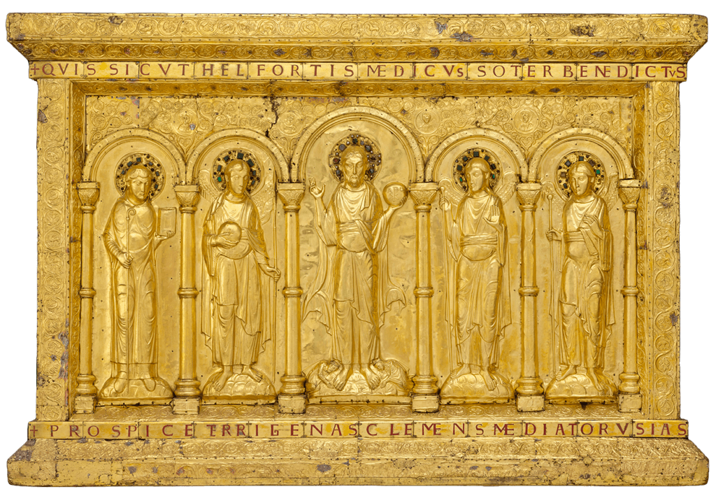 Devant d’autel de la cathédrale de Bâle Début du XIe siècle © Rmn-Grand Palais / Michel Urtado
