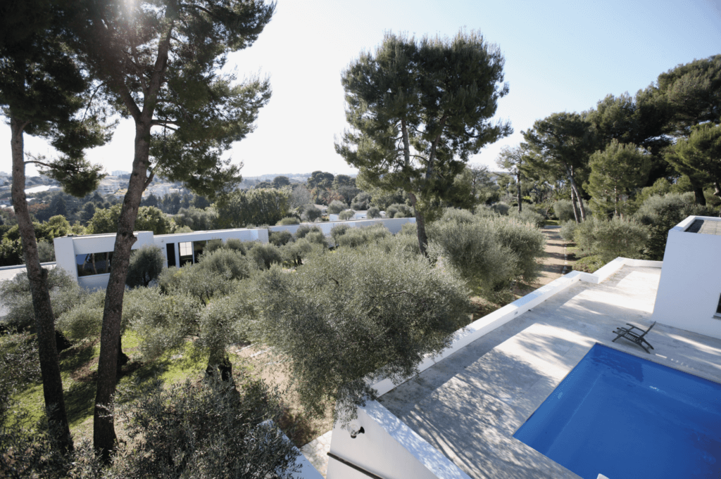 Vue de la Fondation Hartung-Bergman, Antibes © Fondation Hartung-Bergman.