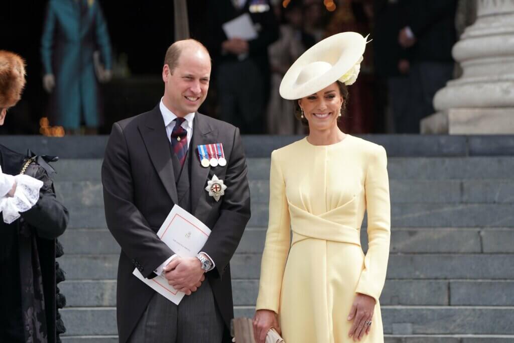 Le duc et la duchesse de Cambridge