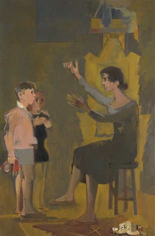 Françoise Gilot, Intimité , 1956 © DR