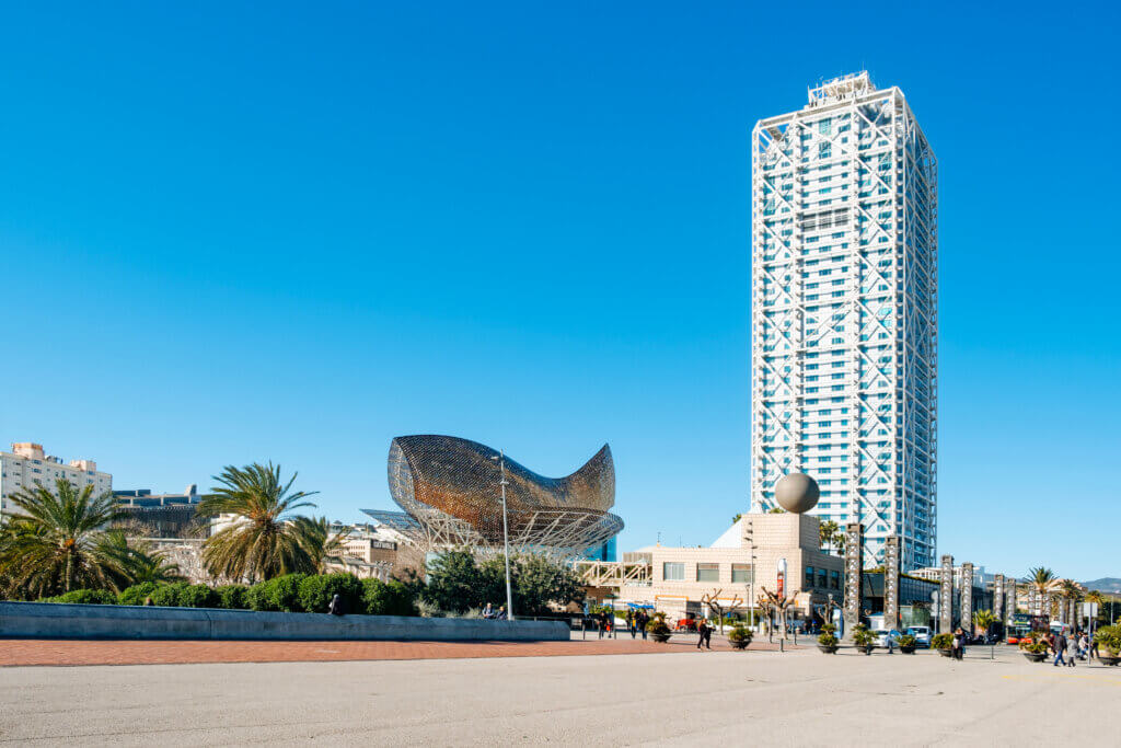 Le poisson doré de Frank Gehry. © DR
