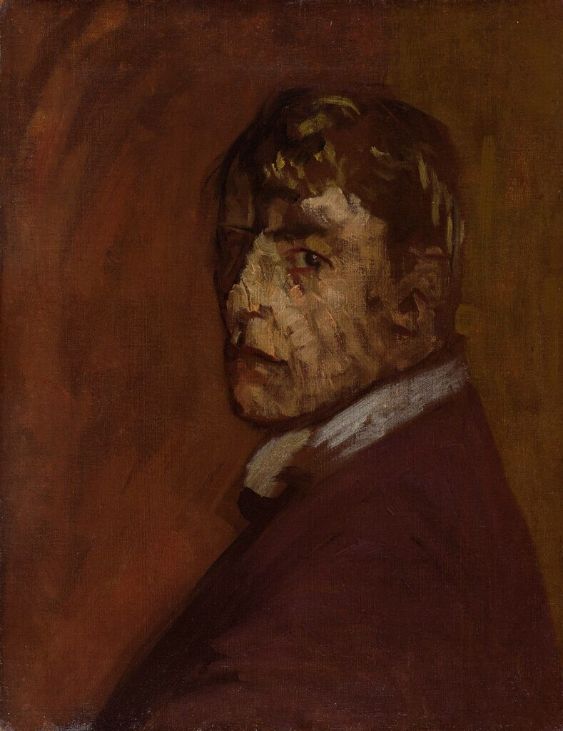 Walter Sickert, Autoportrait, huile sur toile, vers 1896 © Leeds Museums and Galleries (Leeds Art Gallery), U.K. - Bridgeman Images