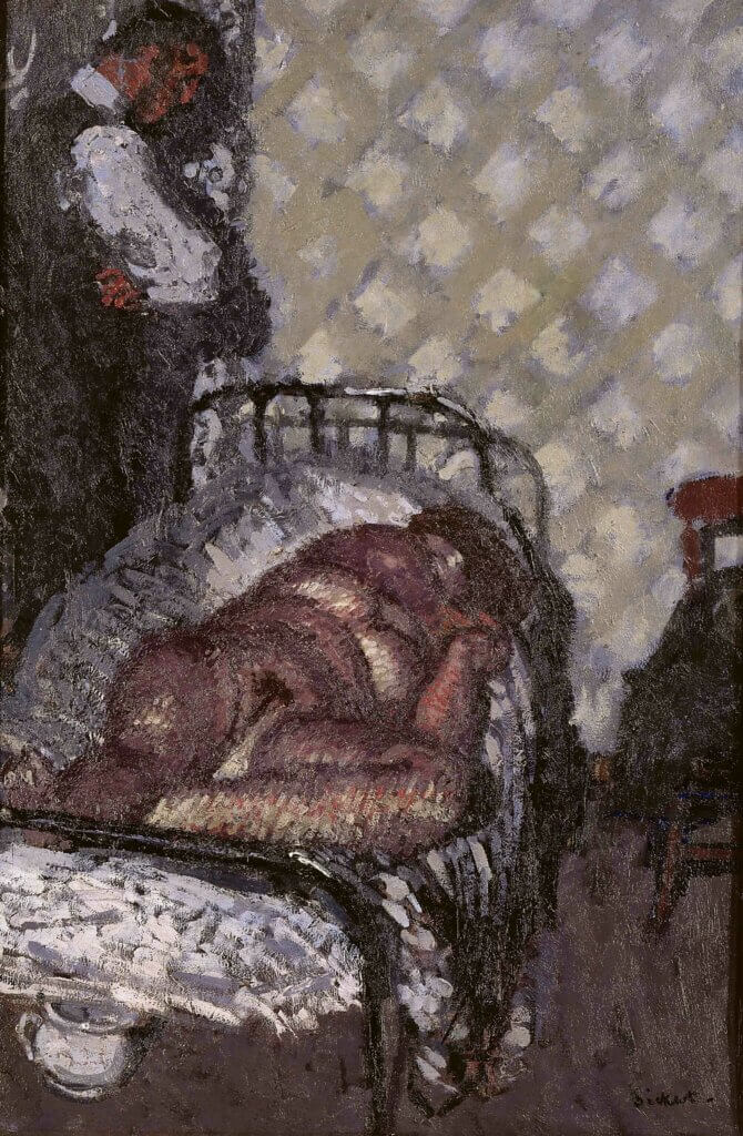 Walter Sickert, L'Affaire de Camden Town, huile sur toile, 1909 © Collection particulière