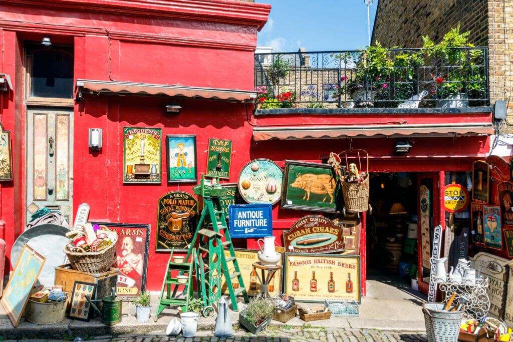 Le quartier abrite un nombre important d'antiquaires et magasin vintage. © DR