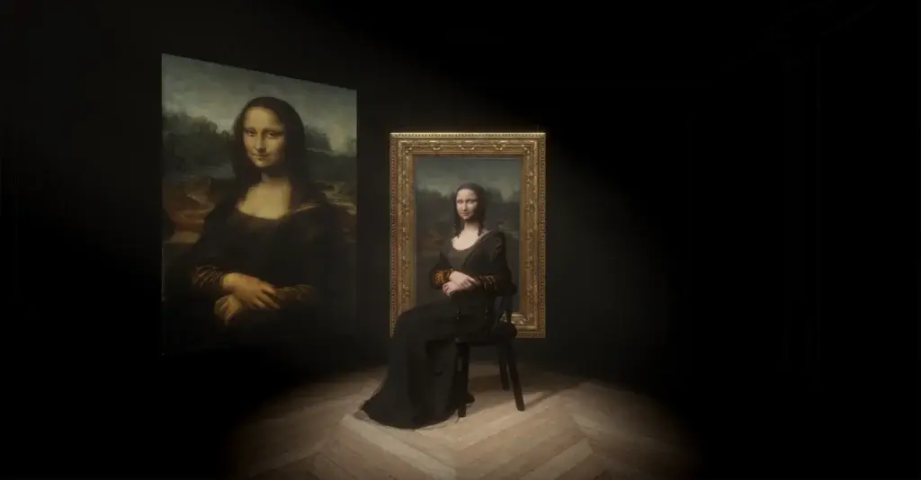 L’app La Joconde en VR est la première expérience de réalité virtuelle conçue par le musée du Louvre. © DR