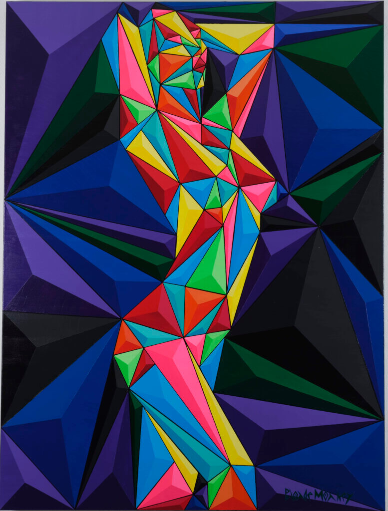 Triangle, 2022, 120 x 160 cm © DR