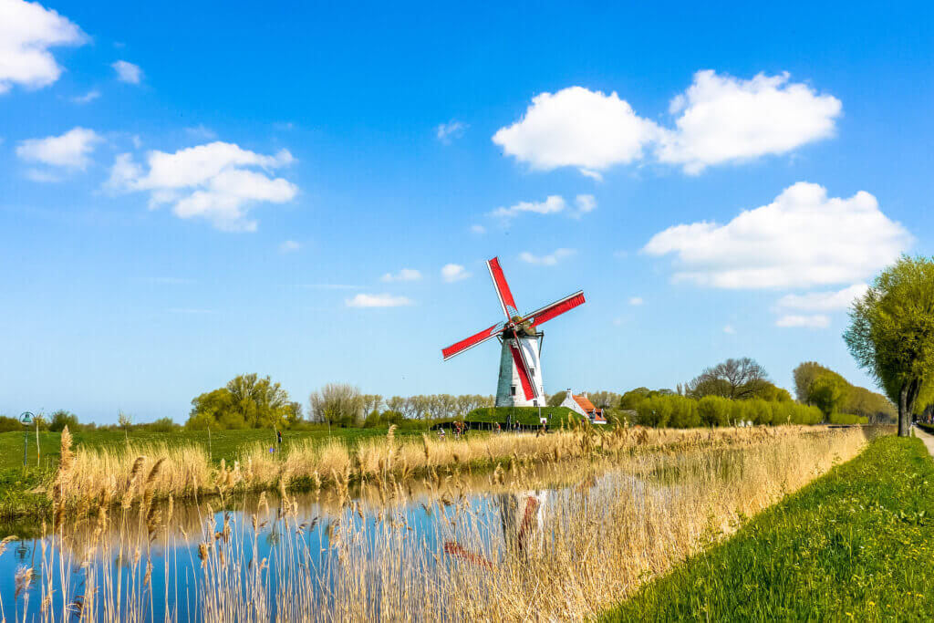 Damme Canal Moulin